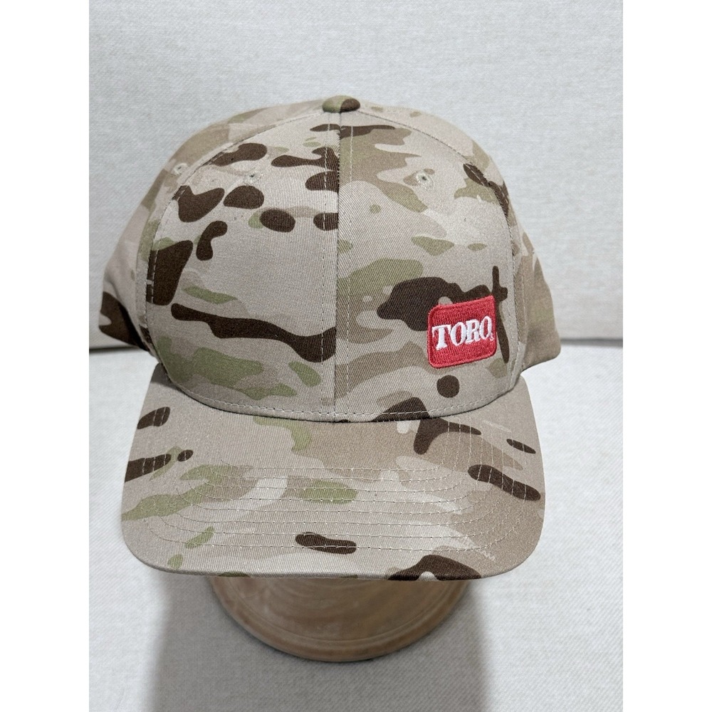 TORO Tan Digital Camo Strapback Hat ADJUSTABLE Adult Cap